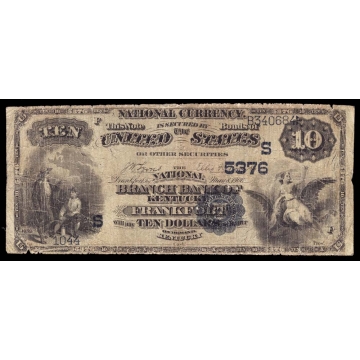 Frankfort – Kentucky – CH 5376 – FR 545 – VG/F - National Bank Note 