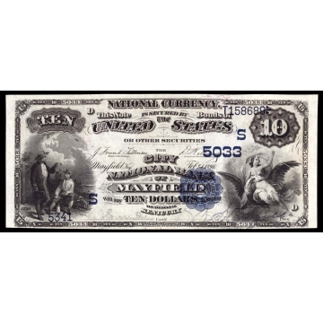 Mayfield – Kentucky – CH 5033 – FR 542 – VF/XF - National Bank Note 