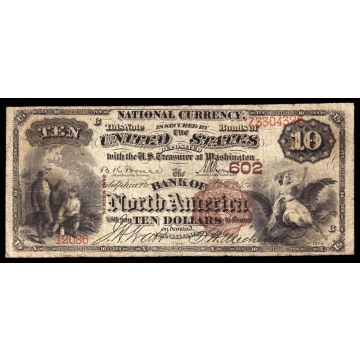 Philadelphia – Pennsylvania – CH 602 – FR 480 – Fine - National Bank Note 