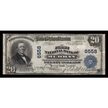 Murray – Utah – CH 6558 – FR 650 – VF - National Bank Note 