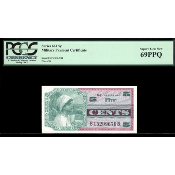 MPC Series 661 5C PCGS 69PPQ